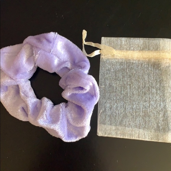 3 Velvet Scrunchies with Bags! 🌈 - Picture 5 of 5